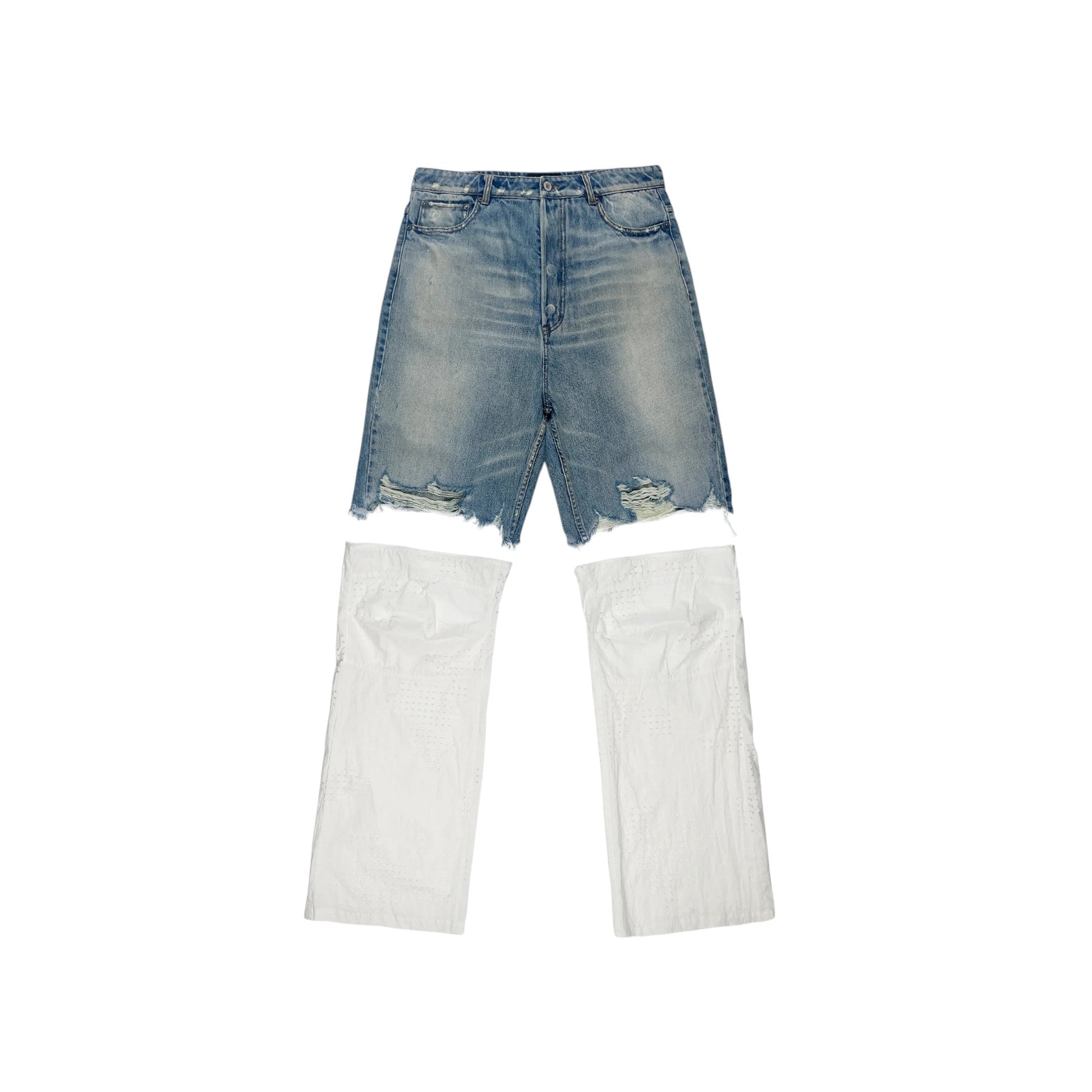 DINGYUNG ZHANG Hybrid Denim Pants - DINGYUNG ZHANG