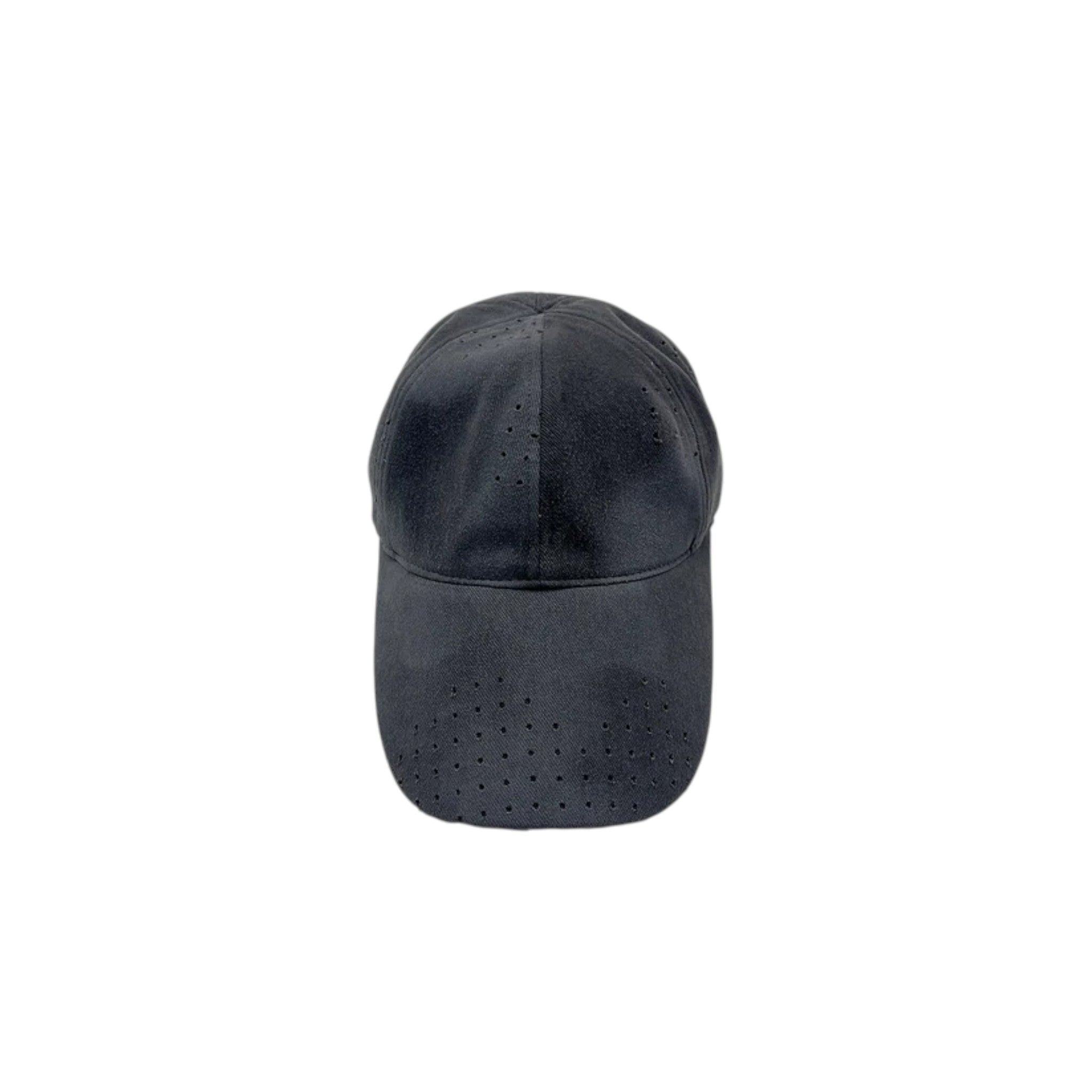 DINGYUNG ZHANG Sculpt Camo Cap Black - DINGYUNG ZHANG