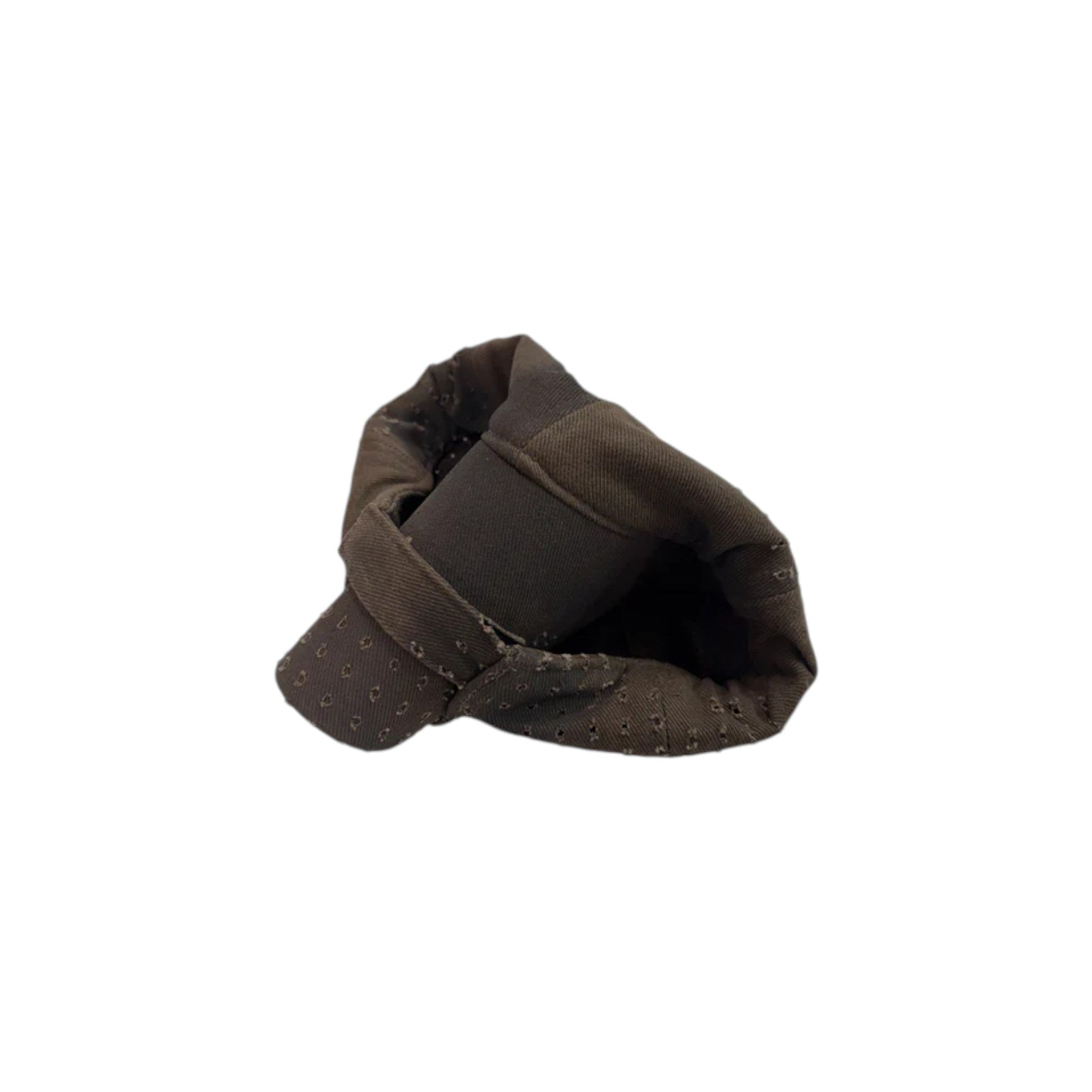 DINGYUNG ZHANG Sculpt Camo Cap Brown - DINGYUNG ZHANG