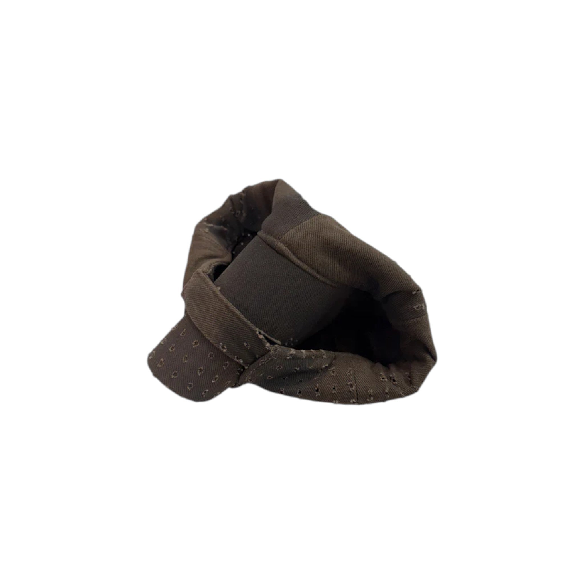 DINGYUNG ZHANG Sculpt Camo Cap Brown - DINGYUNG ZHANG