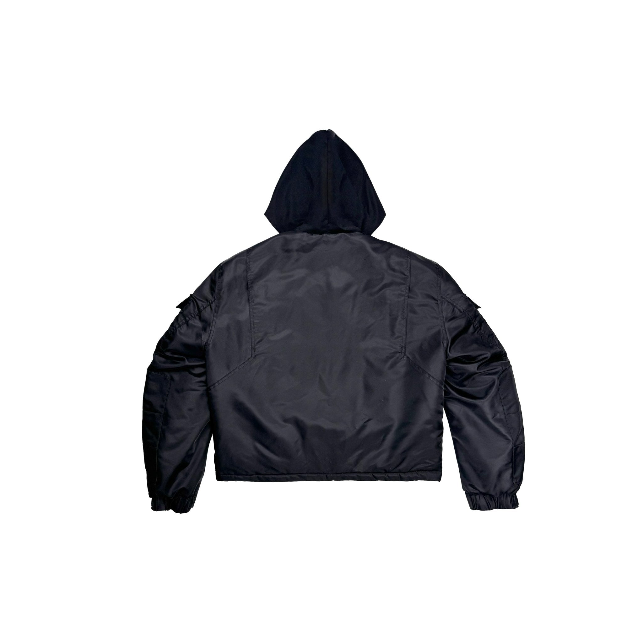 DINGYUNG ZHANG Coated Zip Hoodie | A KONZEPT