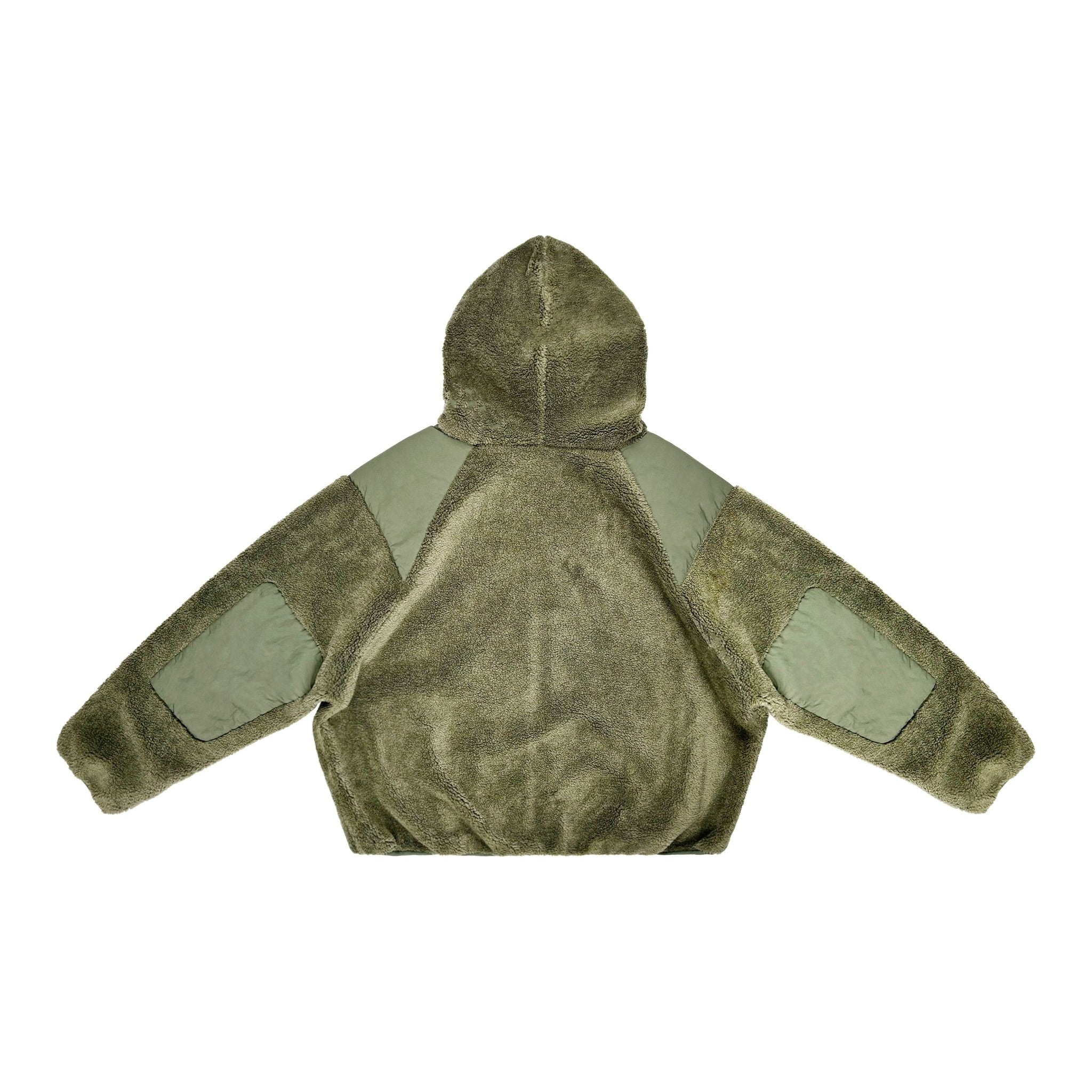 DINGYUNG ZHANG Coated Zip Hoodie | A KONZEPT