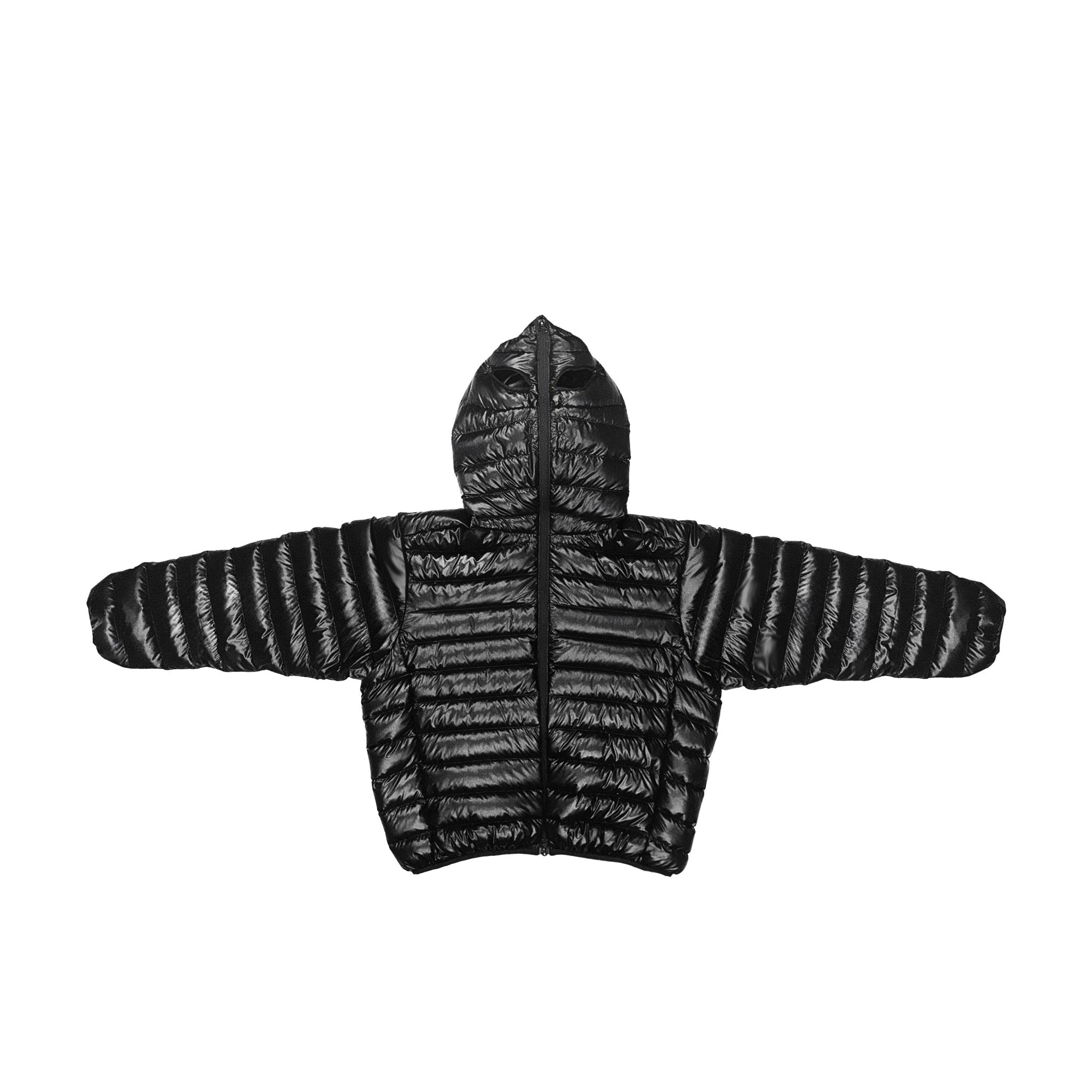 DINGYUNG ZHANG Coated Zip Hoodie | A KONZEPT