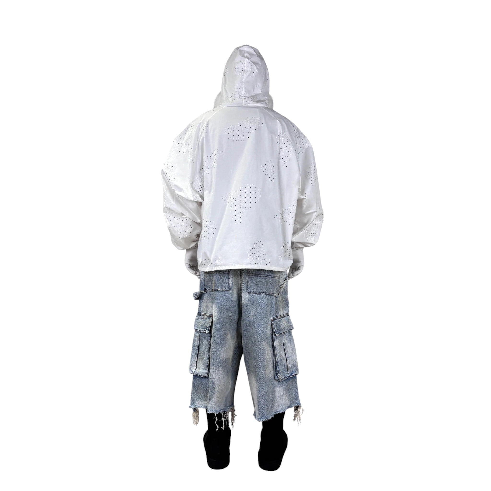 DINGYUNG ZHANG Vent Hooded Jacket - DINGYUNG ZHANG