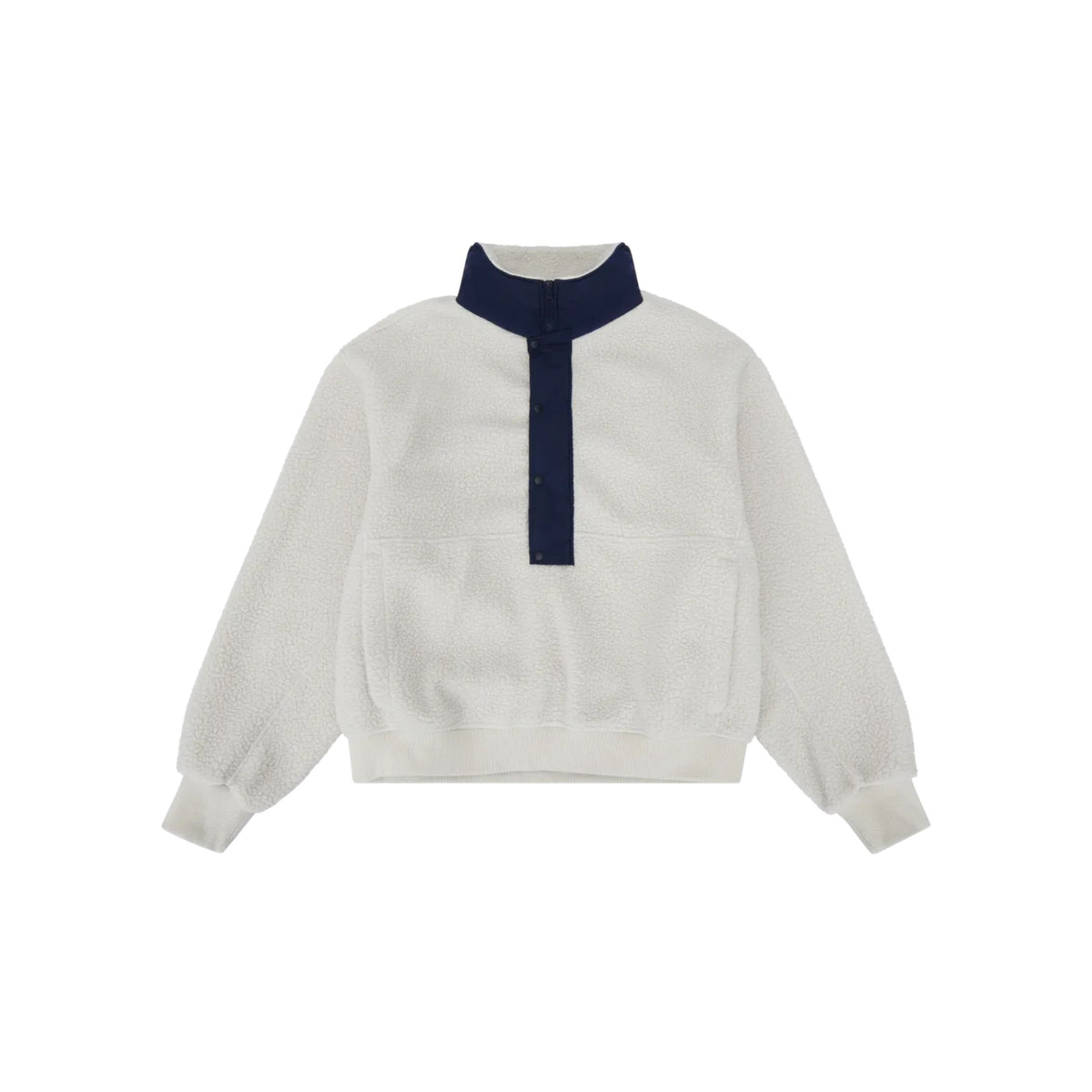 Entire Studios System Half Zip Fleece Bone