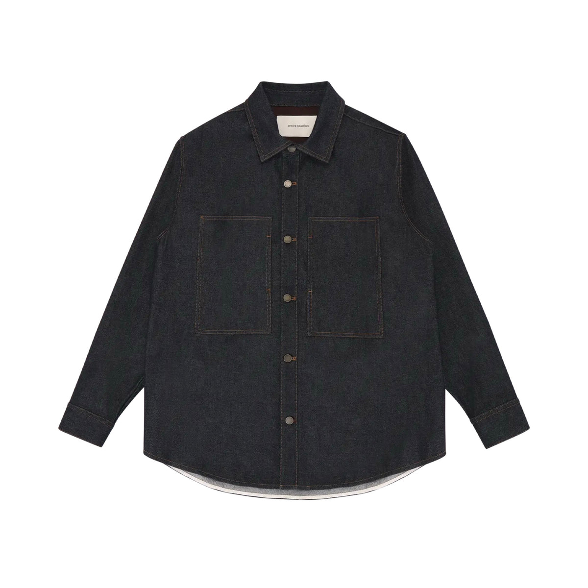 Entire Studios Denim Shirt Raw Indigo