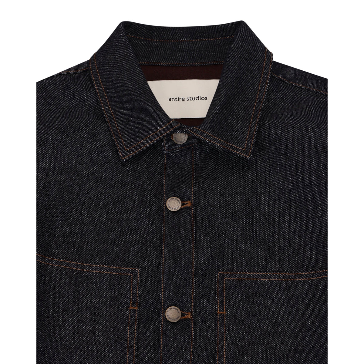 Entire Studios Denim Shirt Raw Indigo