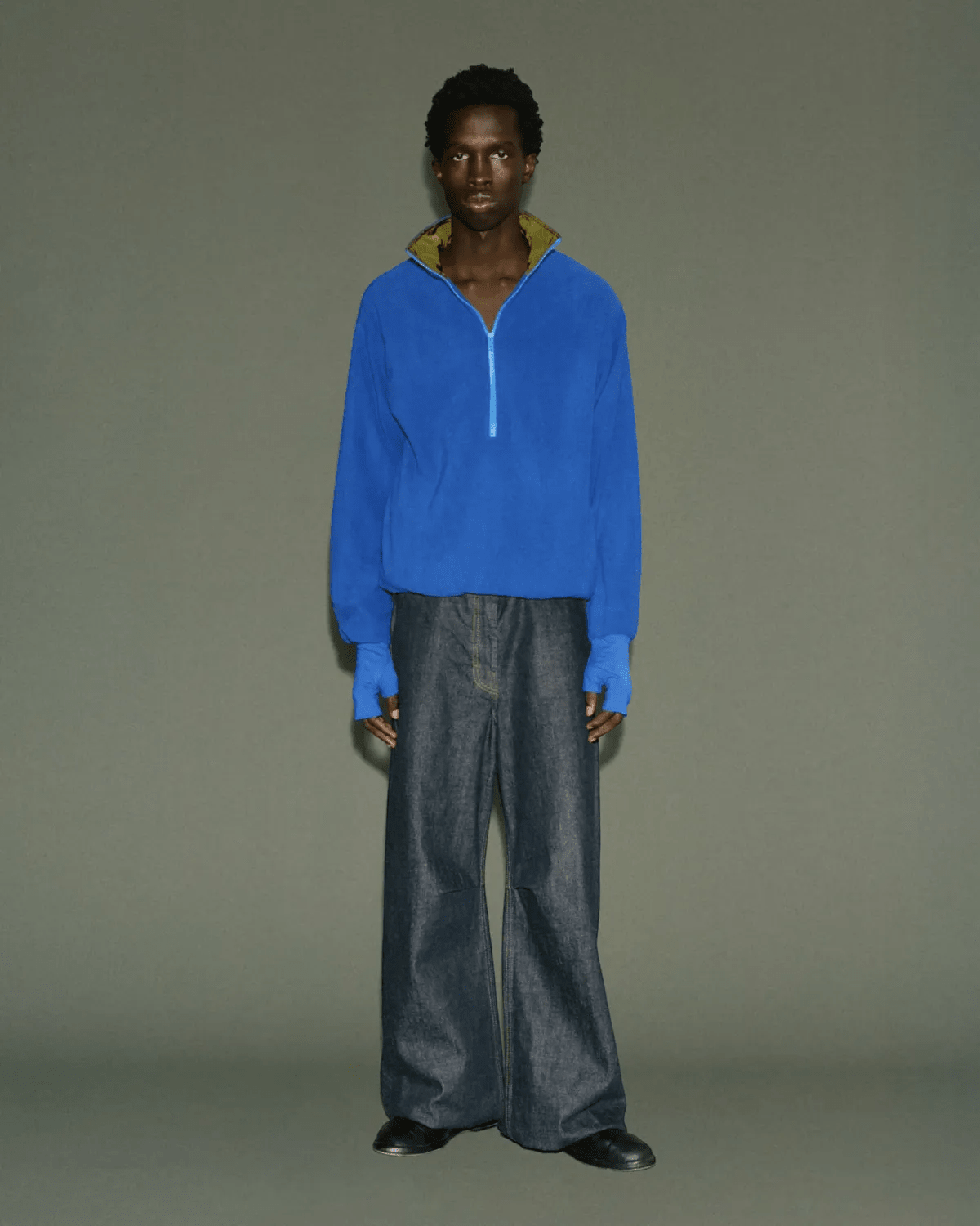 Entire Studios Shell Fleece Cerulean - Entire Studios