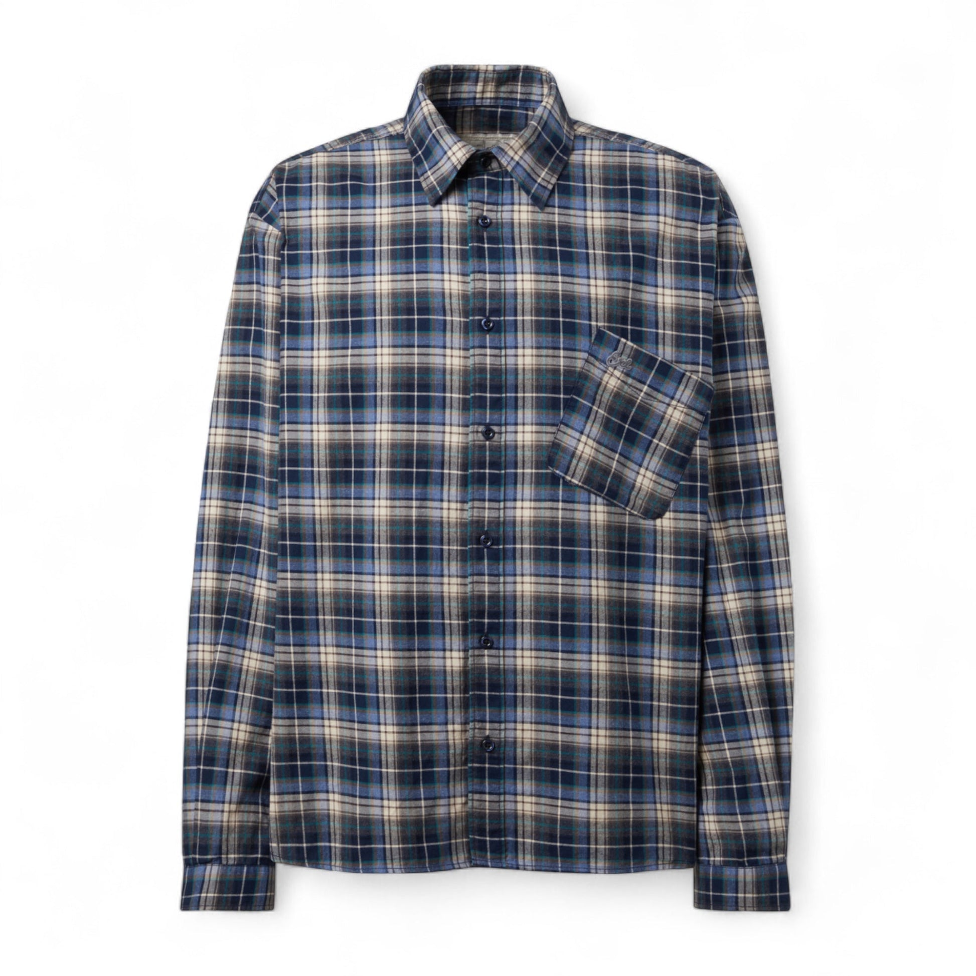 ERL Blue Plaid Overshirt - ERL