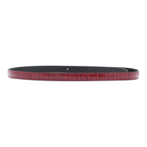ERL Croc Belt Small Leather Red - ERL