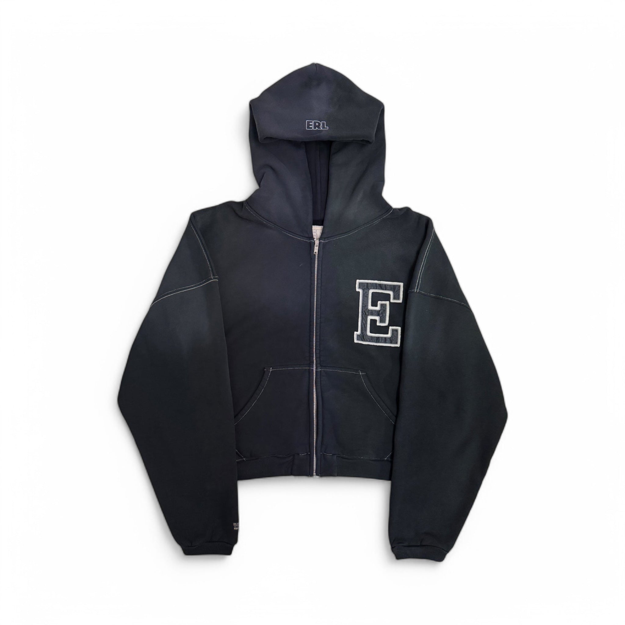 ERL Varsity Oversized Zip Hoodie - ERL