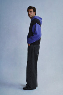 ERL Color Block Hoodie