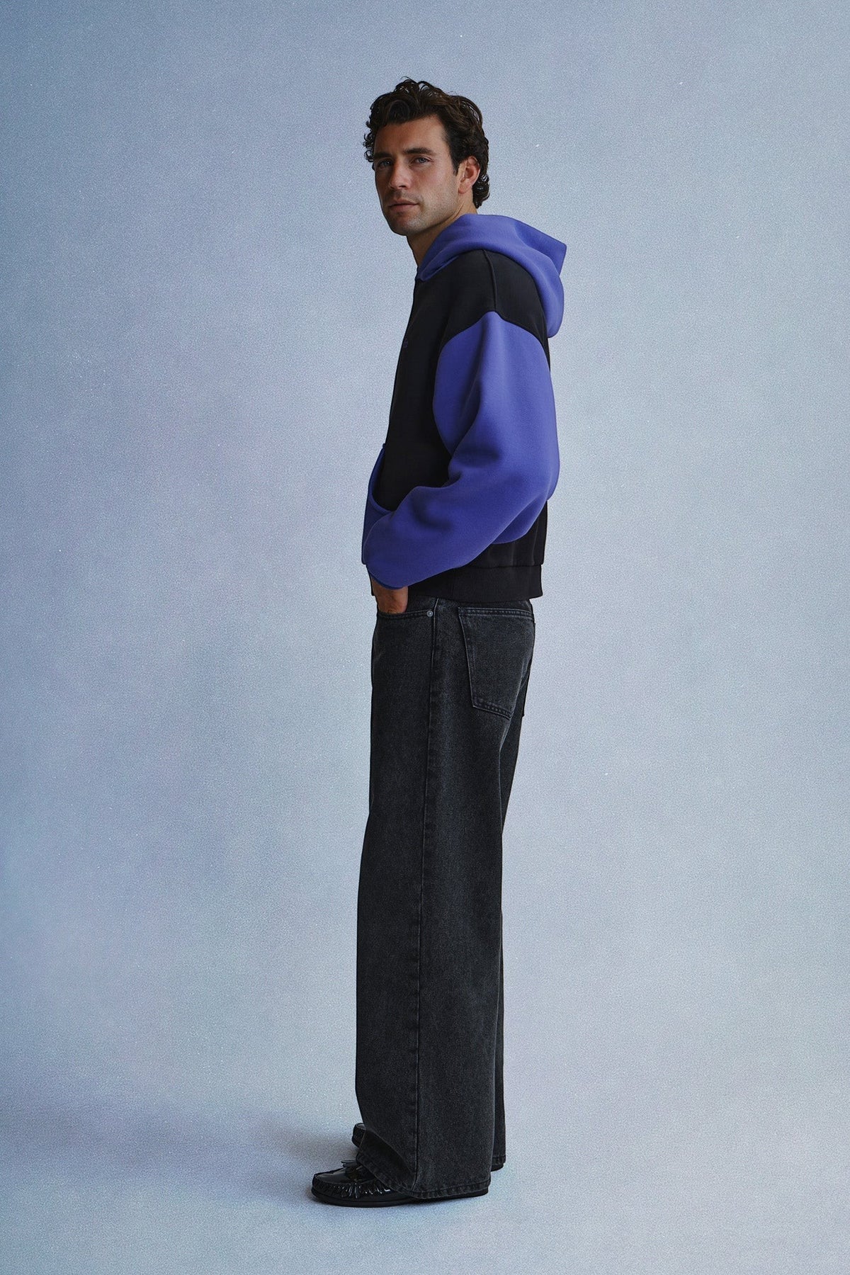 ERL Color Block Hoodie