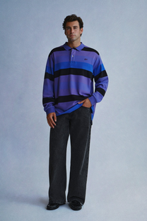 ERL Striped Rugby Long Sleeve
