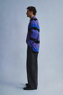 ERL Striped Rugby Long Sleeve