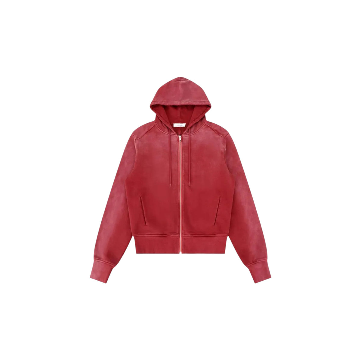 Entire Studios Slim Zip Up Red Clay