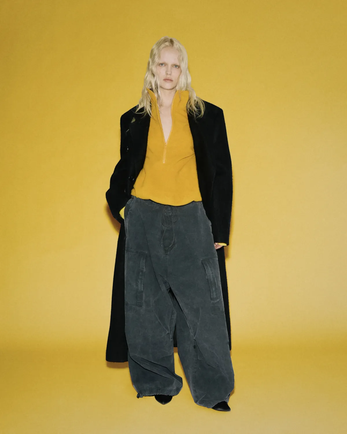 Entire Studios Shell Fleece Canary