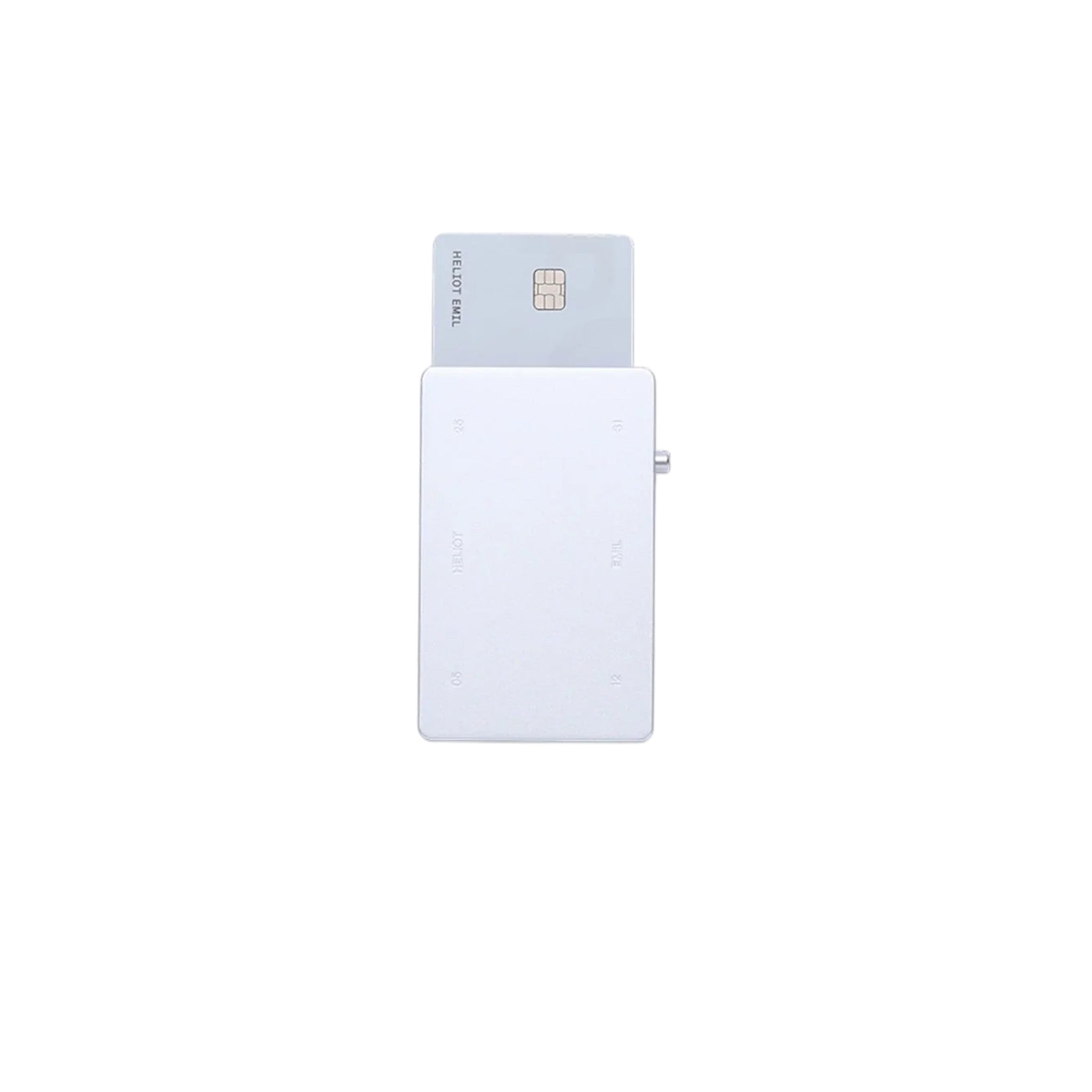 Heliot Emil Card Holder in Aluminium - Heliot Emil