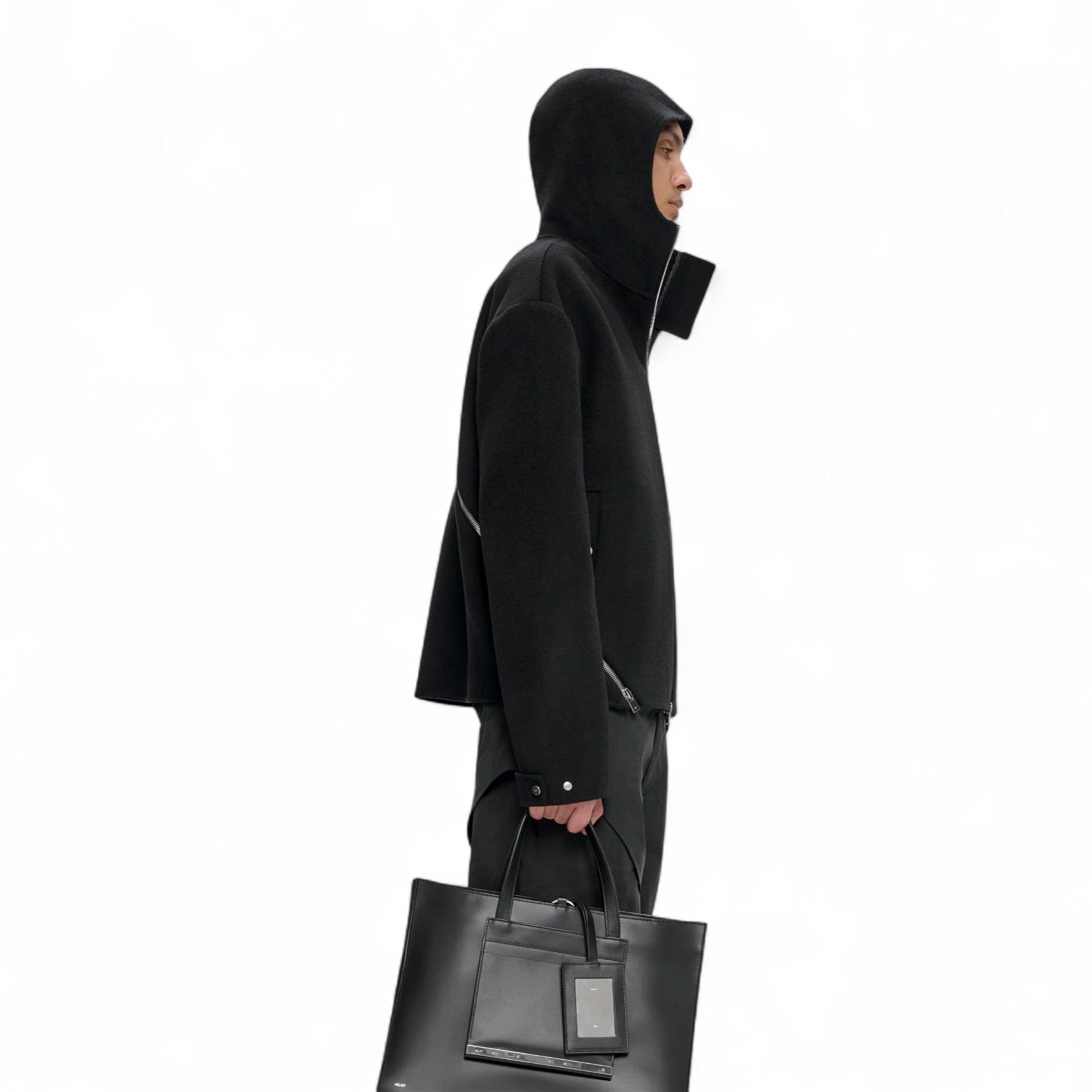 Heliot Emil Lasing Wool Jacket | A KONZEPT