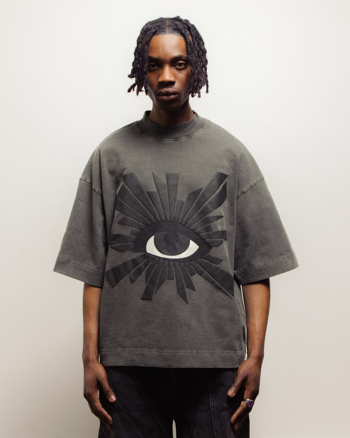 House of Errors All Seeing Heavyweight T-Shirt Sable - House of Errors