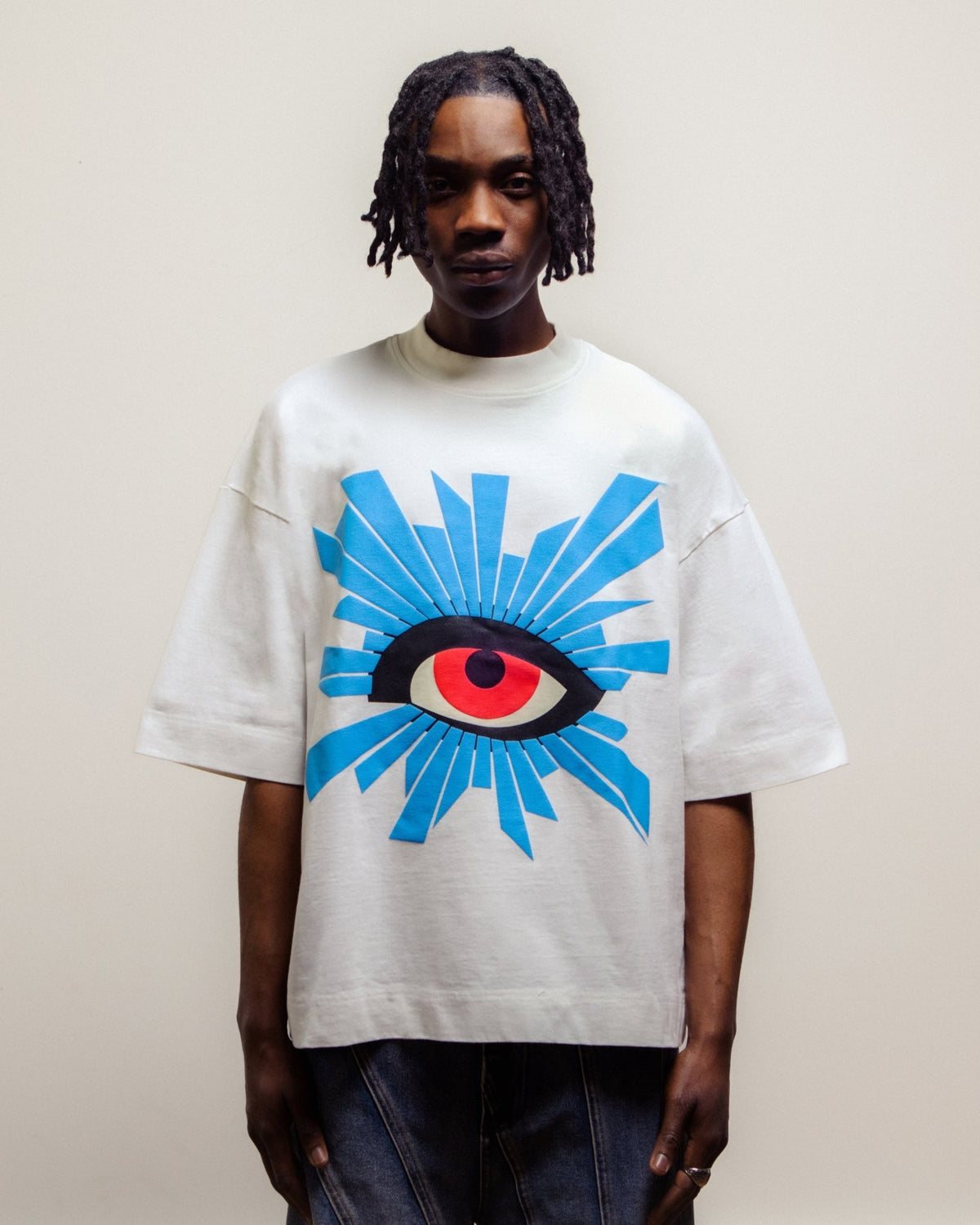 House of Errors All Seeing Heavyweight T-Shirt White - House of Errors