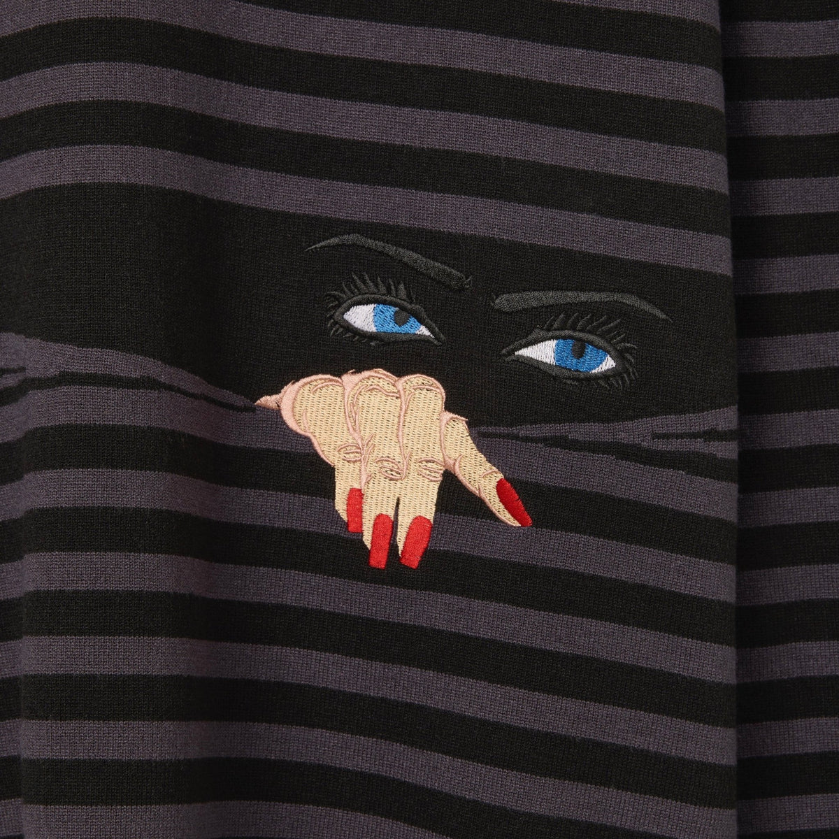 House of Errors Knitted Peeping Rugby Shirt - House of Errors