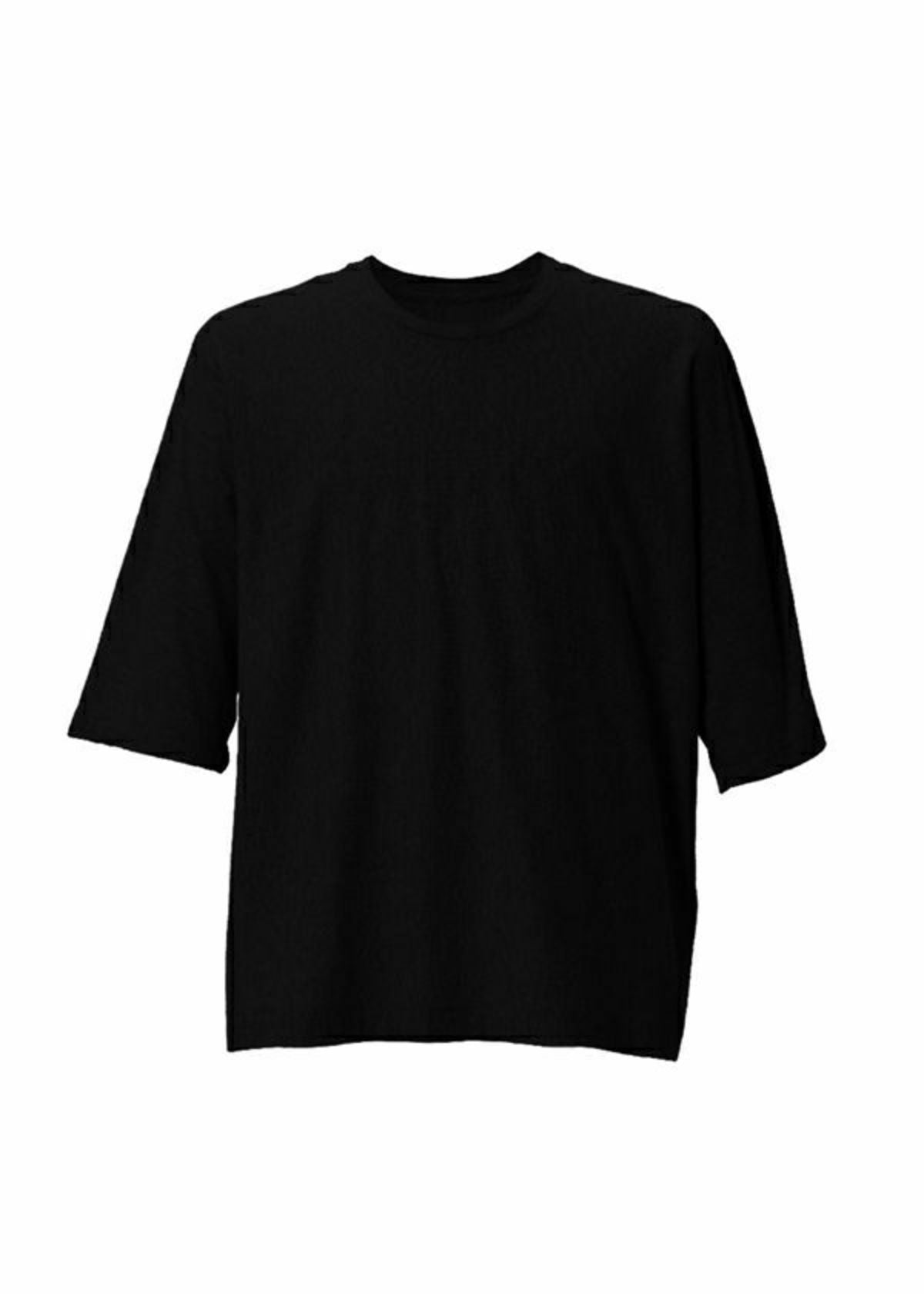 Issey Miyake RELEASE - T BASIC T-Shirt Black - Issey Miyake