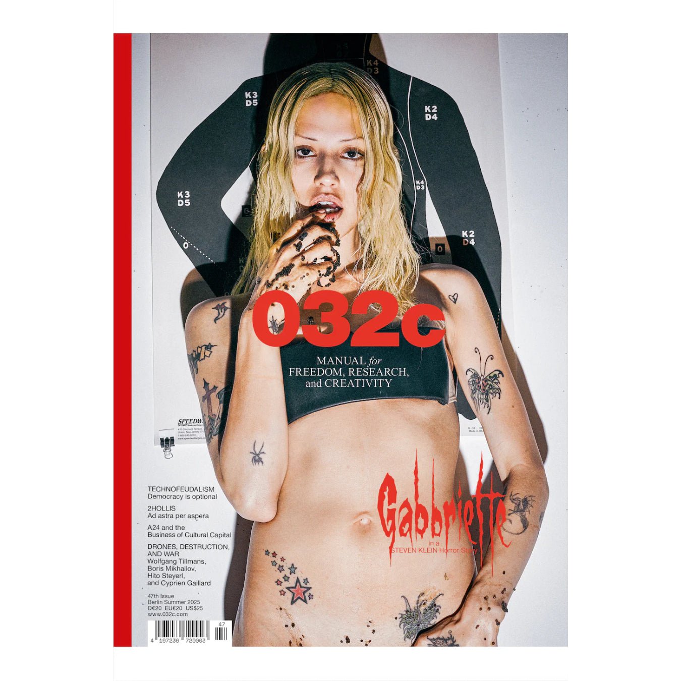 Issue 47 Summer 2025 – Gabbriette by Steven Klein - 032C