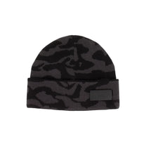 Juun.J Camouflage Pattern Double - Folded Wool Blend Beanie - Juun.J