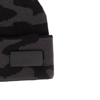 Juun.J Camouflage Pattern Double - Folded Wool Blend Beanie - Juun.J