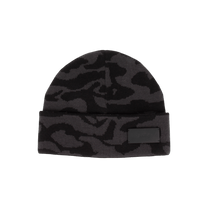 Juun.J Camouflage Pattern Double - Folded Wool Blend Beanie - Juun.J