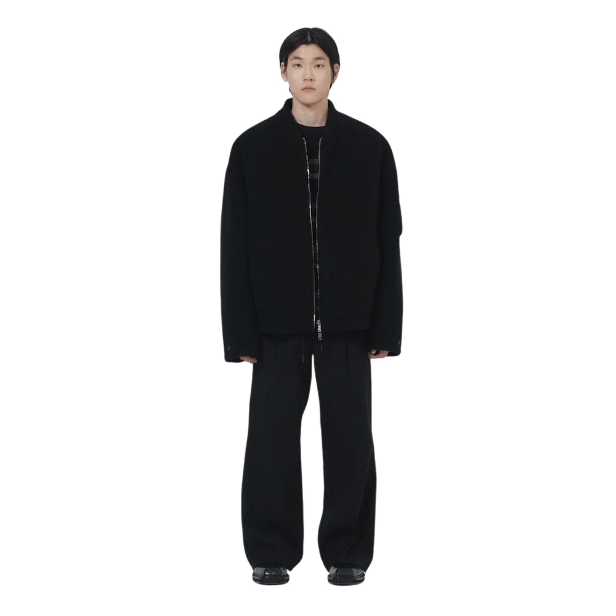 Juun.J Fuzzy Fleece Zip - Up - Juun.J
