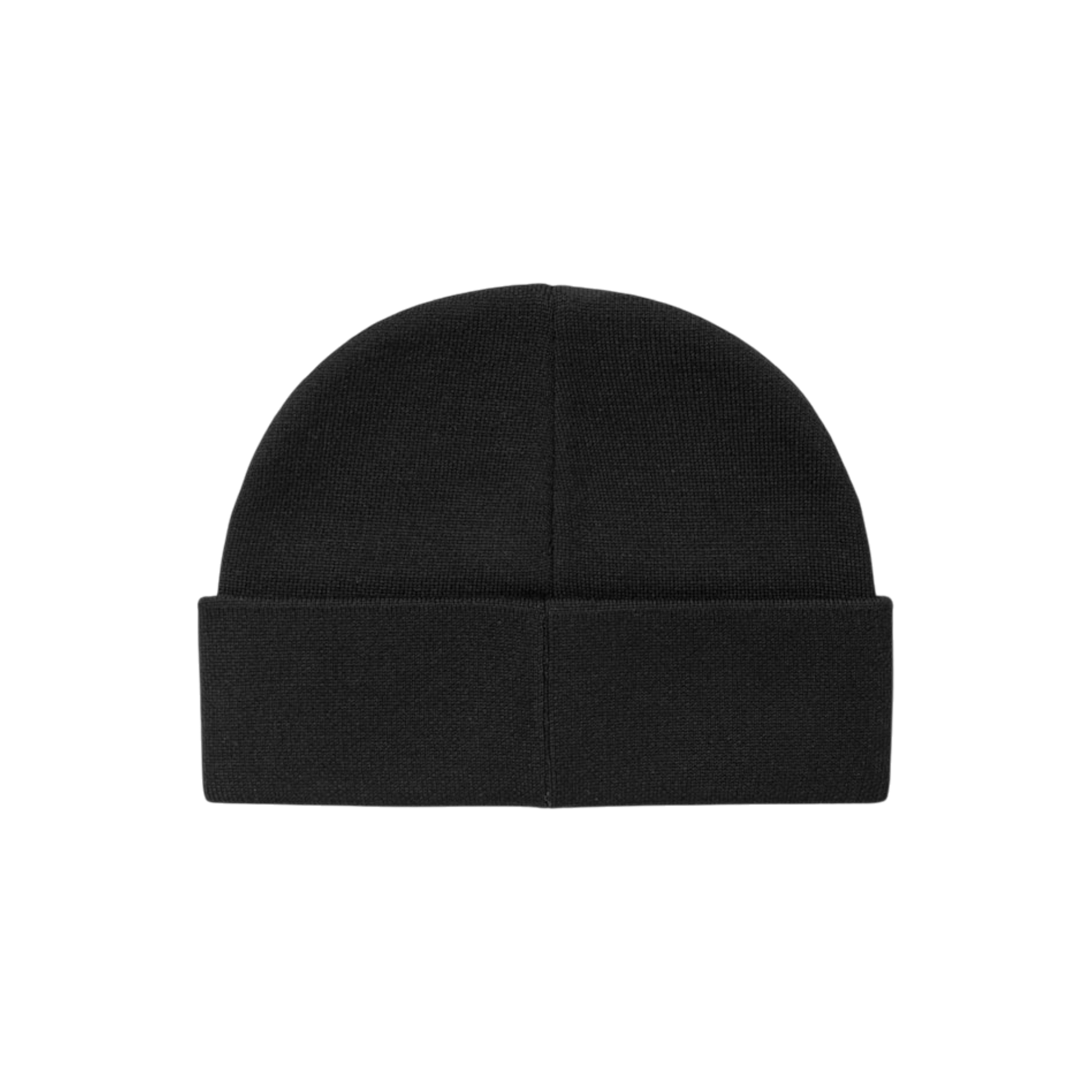 Juun.J Leather Patched Wool Solid Beanie - Juun.J