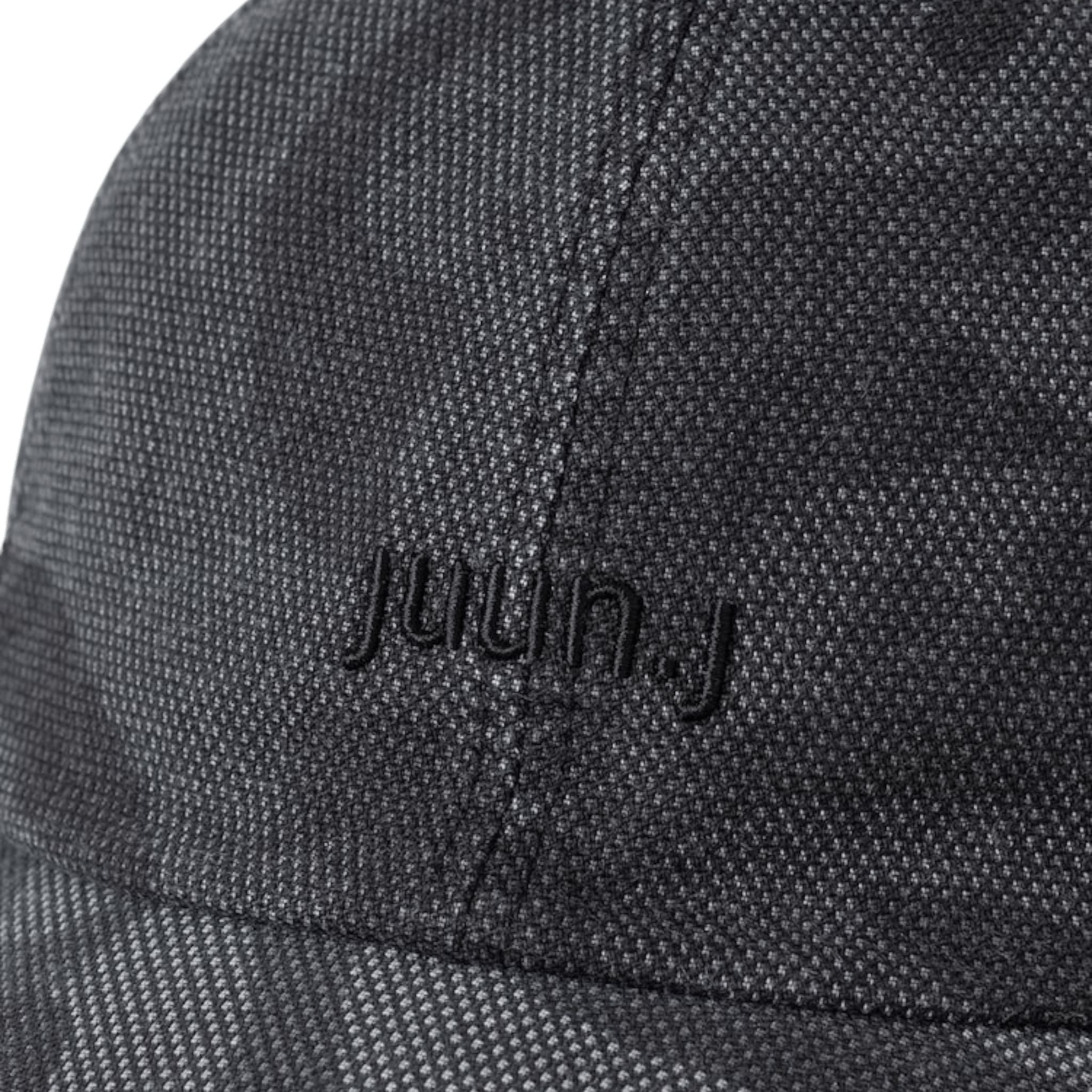 Juun.J Logo 6 - Panel Camo Oxford Cotton Ball Cap - Juun.J