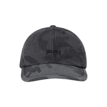 Juun.J Logo 6 - Panel Camo Oxford Cotton Ball Cap - Juun.J