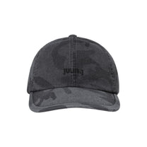 Juun.J Logo 6 - Panel Camo Oxford Cotton Ball Cap - Juun.J