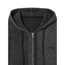 Juun.J Pigment Dyed Overfit Hooded Zip - Up Hoodie - Juun.J