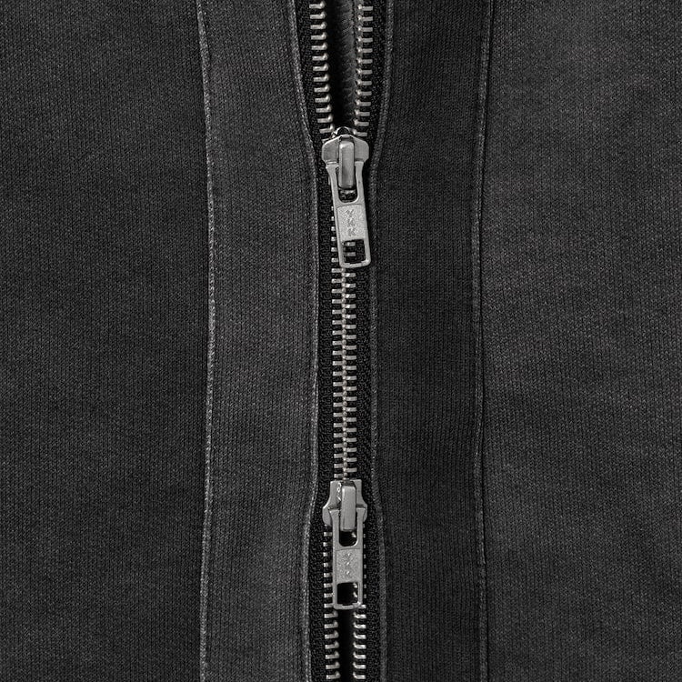 Juun.J Pigment Dyed Overfit Hooded Zip - Up Hoodie - Juun.J