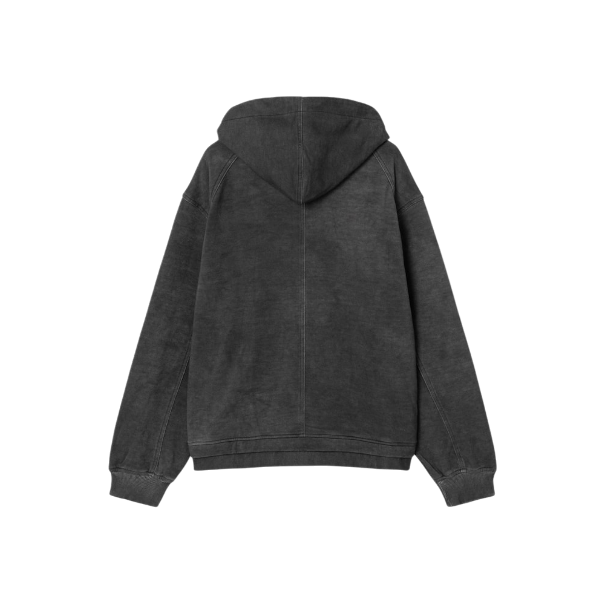 Juun.J Pigment Dyed Overfit Hooded Zip - Up Hoodie - Juun.J