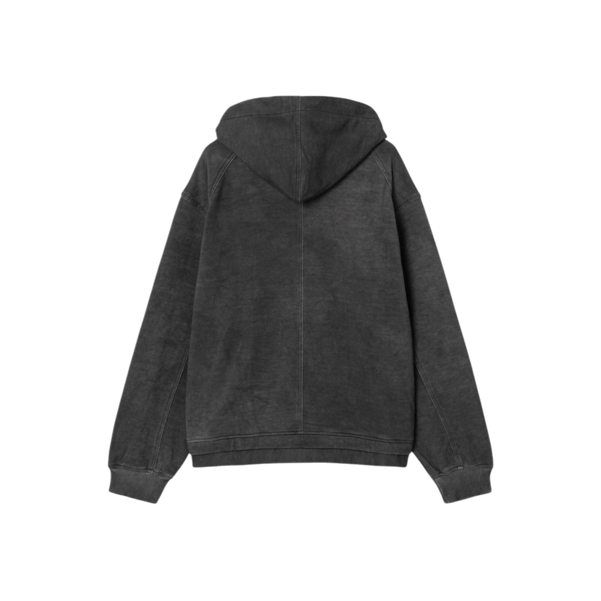 Juun.J Pigment Dyed Overfit Hooded Zip - Up Hoodie - Juun.J