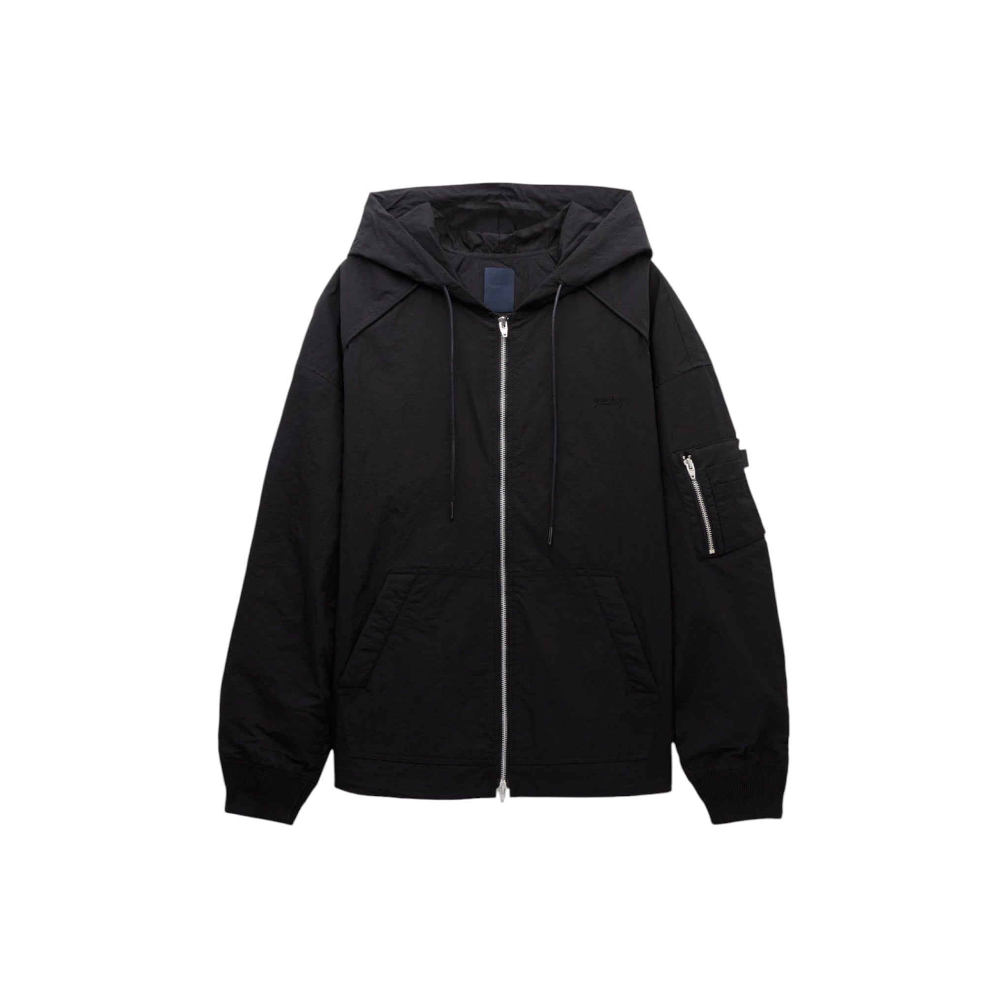 Juun.J Puckering Hoodie Zip-up - Juun.J
