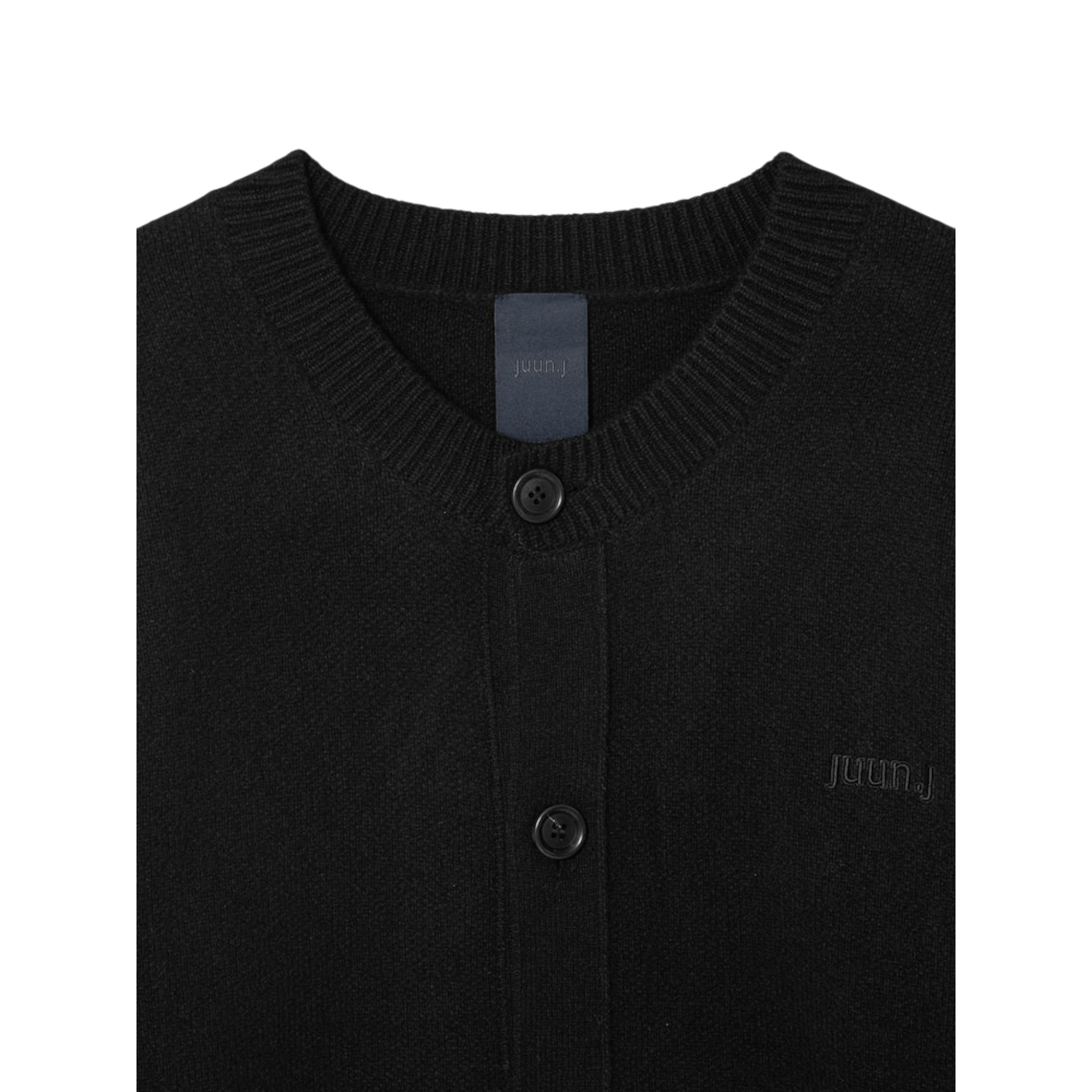 Juun.J Wool Knit Collarless Cardigan - Juun.J