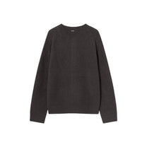 Juun.J Wool Knit Collarless Cardigan Brown - Juun.J