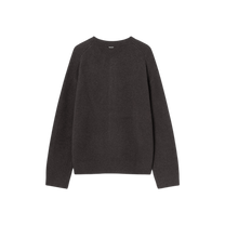 Juun.J Wool Knit Collarless Cardigan Brown - Juun.J
