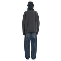 Juun.J Wool Knit Collarless Cardigan Brown - Juun.J