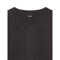 Juun.J Wool Knit Collarless Cardigan Brown - Juun.J
