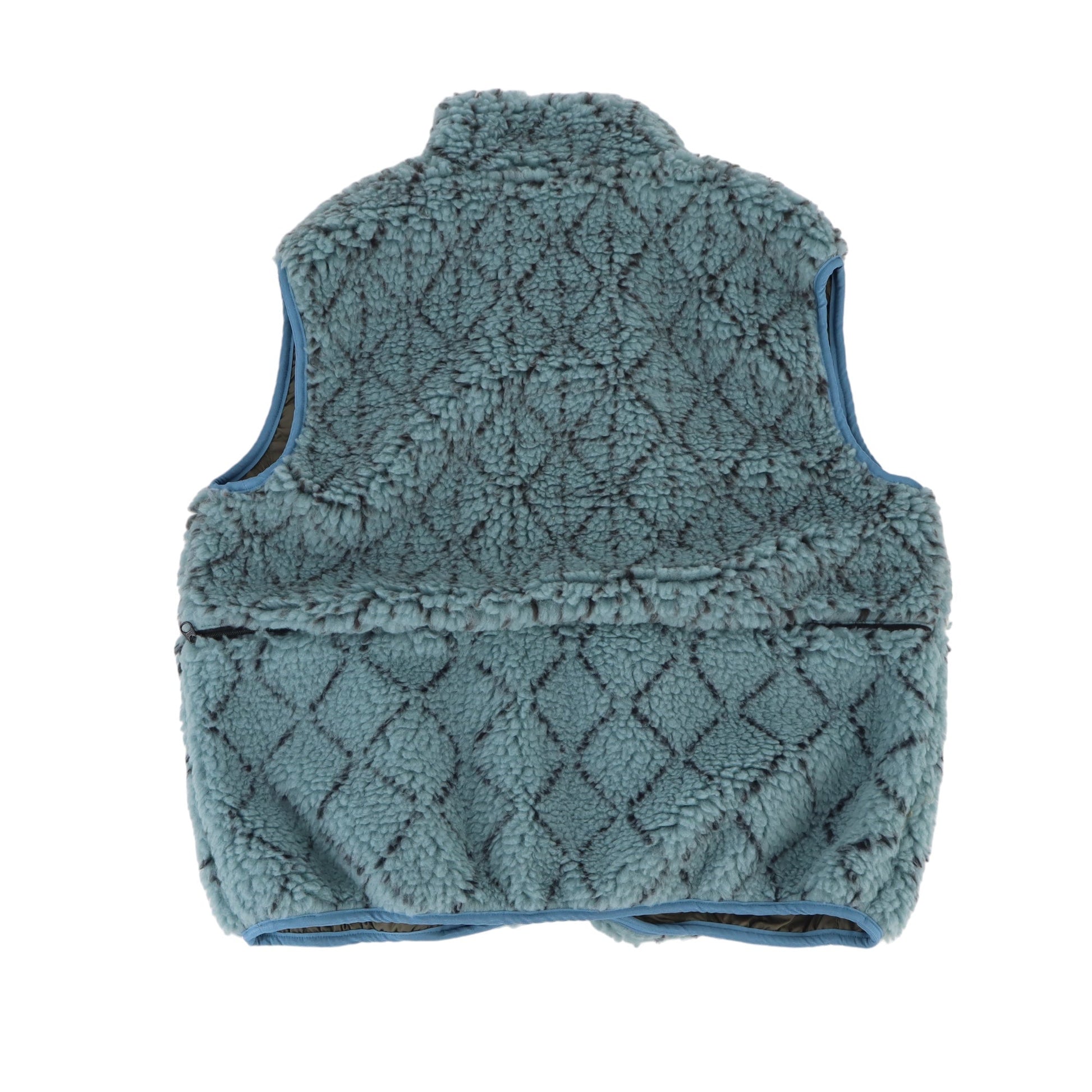 Kapital Sashiko Boa Fleece Vest - Kapital