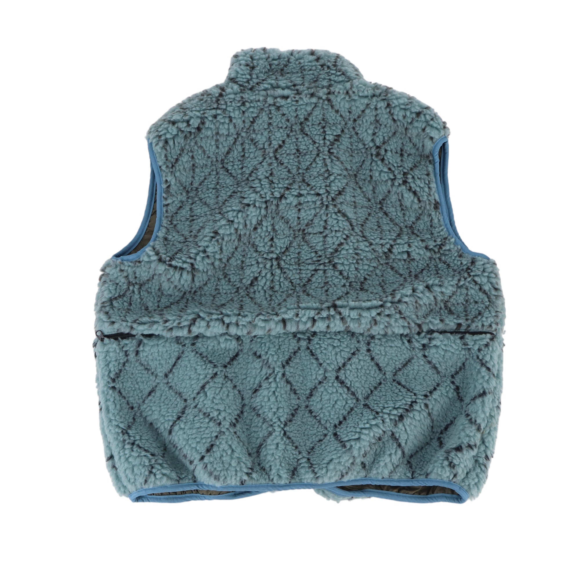 Kapital Sashiko Boa Fleece Vest - Kapital