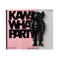 KAWS: WHAT PARTY - Black on Pink edition - Bücher - Phaidon