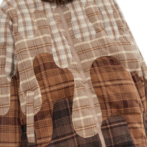 KidSuper Neapolitan Flannel Puffer Jacket - KidSuper Studios